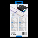 Ezra 10,000Mah 10W Power Bank With Cables