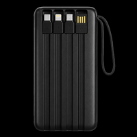 Ezra 10,000Mah 10W Power Bank With Cables