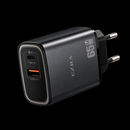 Ezra 65W Usb+Type-c Dual Output Wall Charger