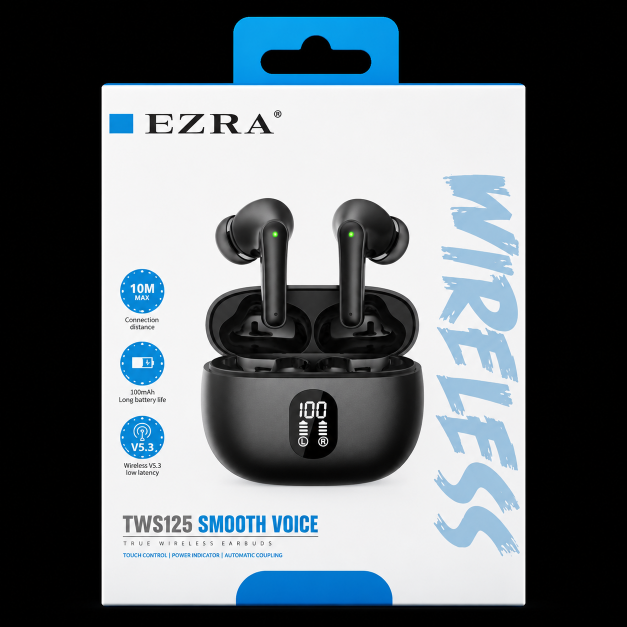 Ezra Tws125 Wireless Earbuds