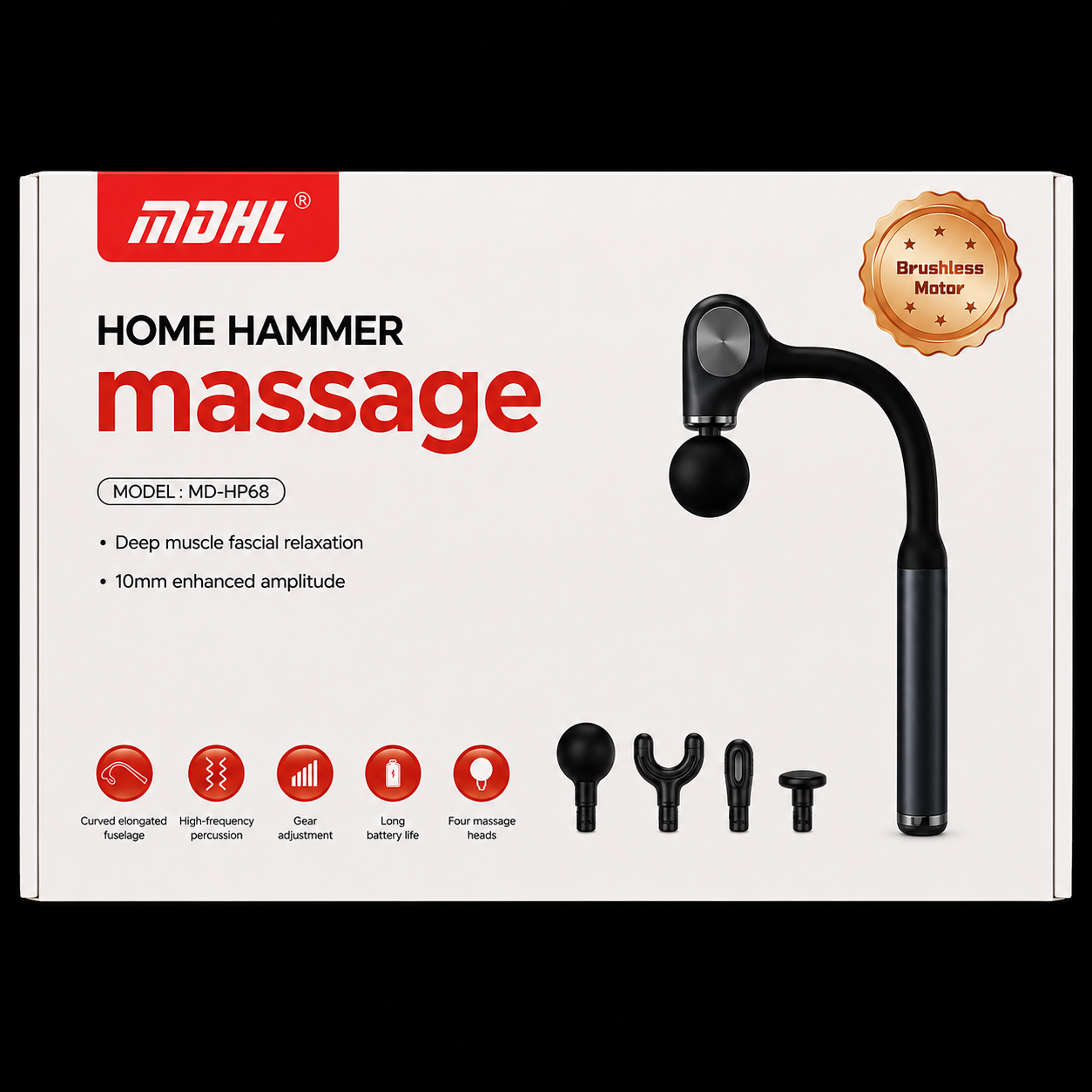 MDHL HP68 Hammer Massage Gun