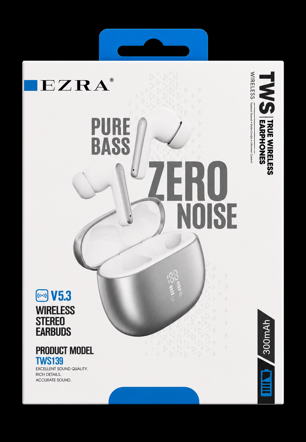 Ezra Tws139 Wireless Earbuds