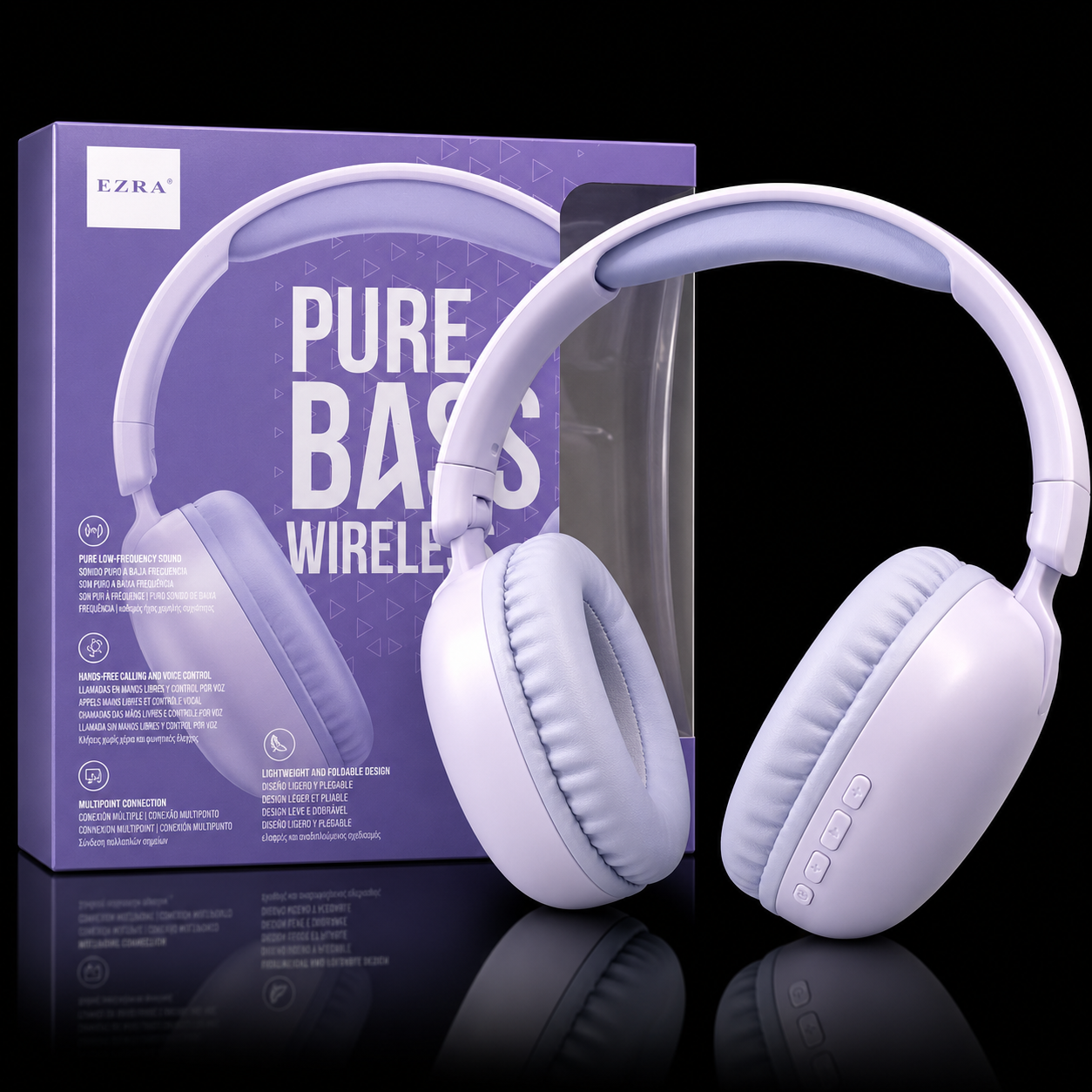 Ezra Bw85 Wireless Headphone