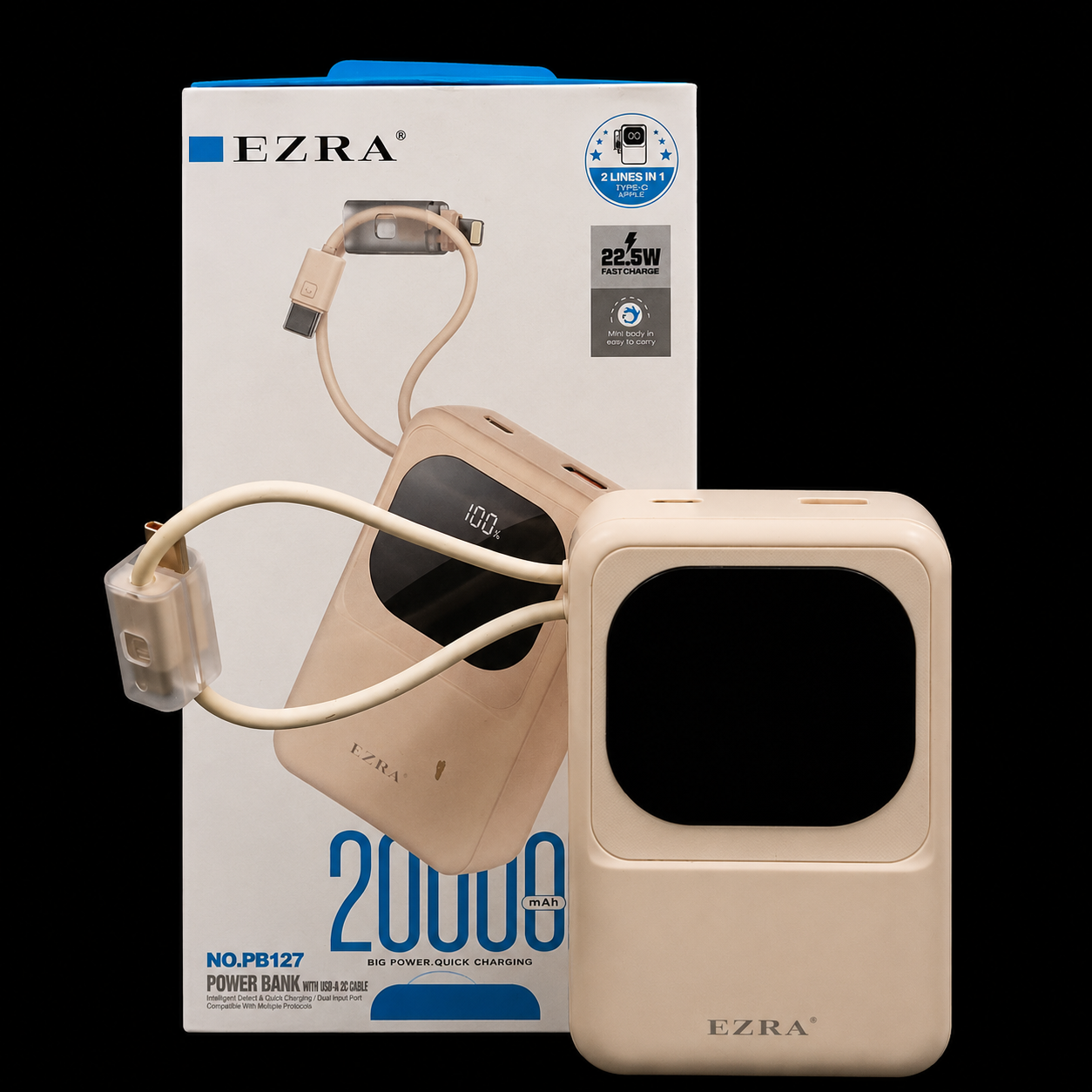 Ezra 20,000Mah 22.5W Power Bank
