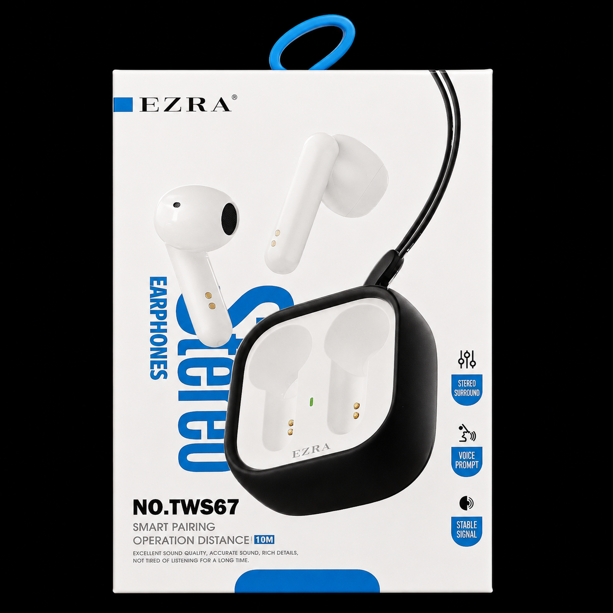 Ezra Tws67 Wireless Earbuds