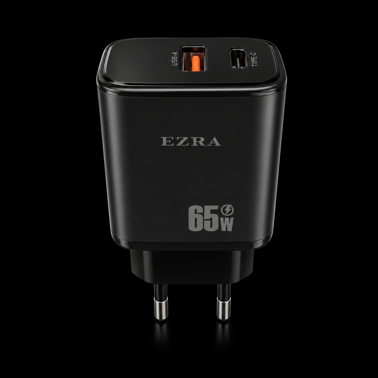 Ezra 65W Usb+Type-c Dual Output Wall Charger