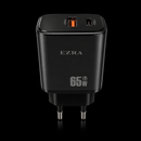 Ezra 65W Usb+Type-c Dual Output Wall Charger