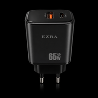 Ezra 65W Usb+Type-c Dual Output Wall Charger