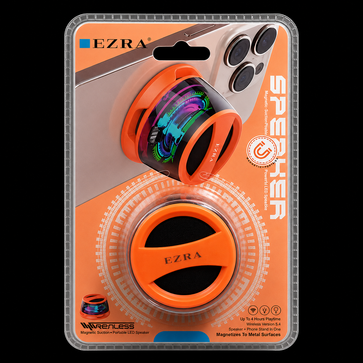 Ezra NL83 Magnetic Wireless Speaker