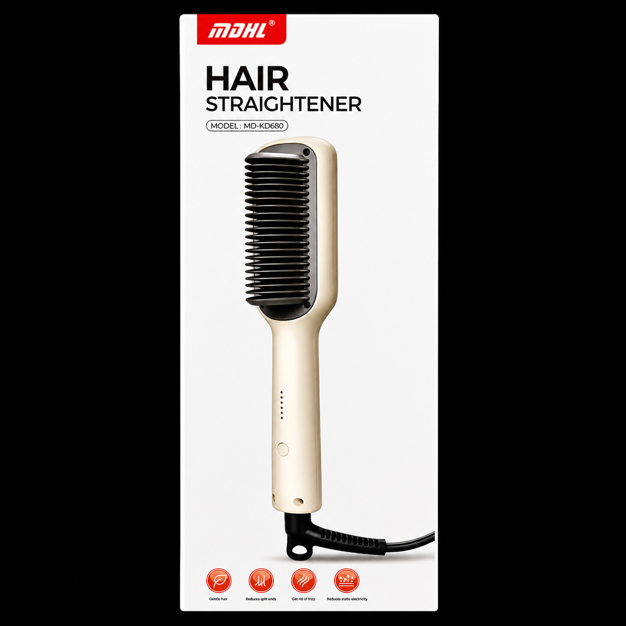 MDHL Hair Straightening Comb