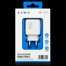 Ezra 20W Usb+Type-c Dual Output Wall Charger
