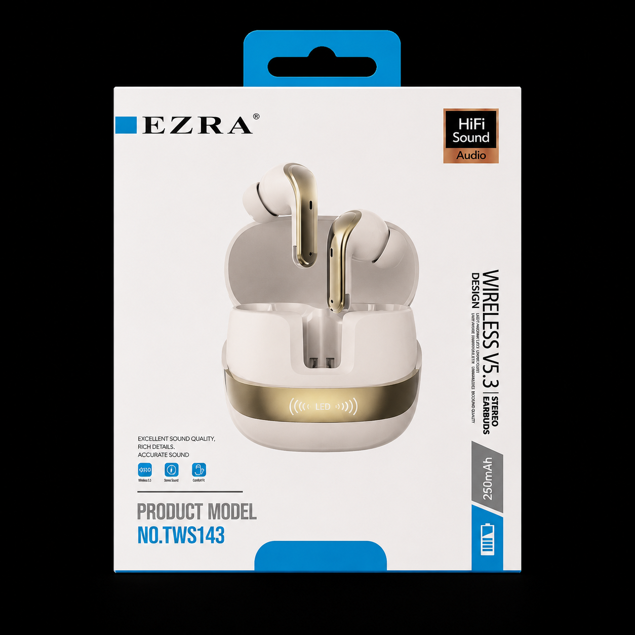 Ezra Tws143 Wireless Earbuds