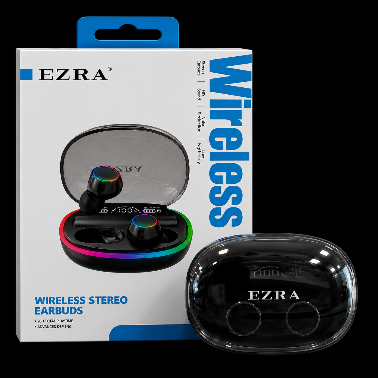 Ezra Tws131 Wireless Earbuds