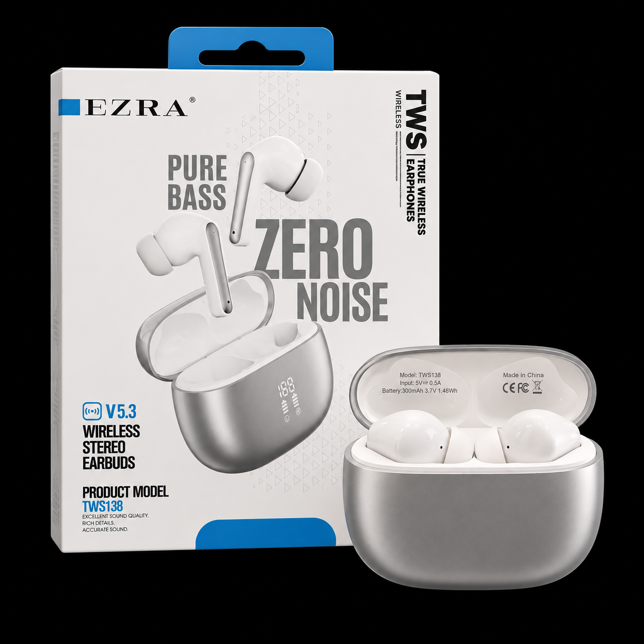 Ezra Tws139 Wireless Earbuds
