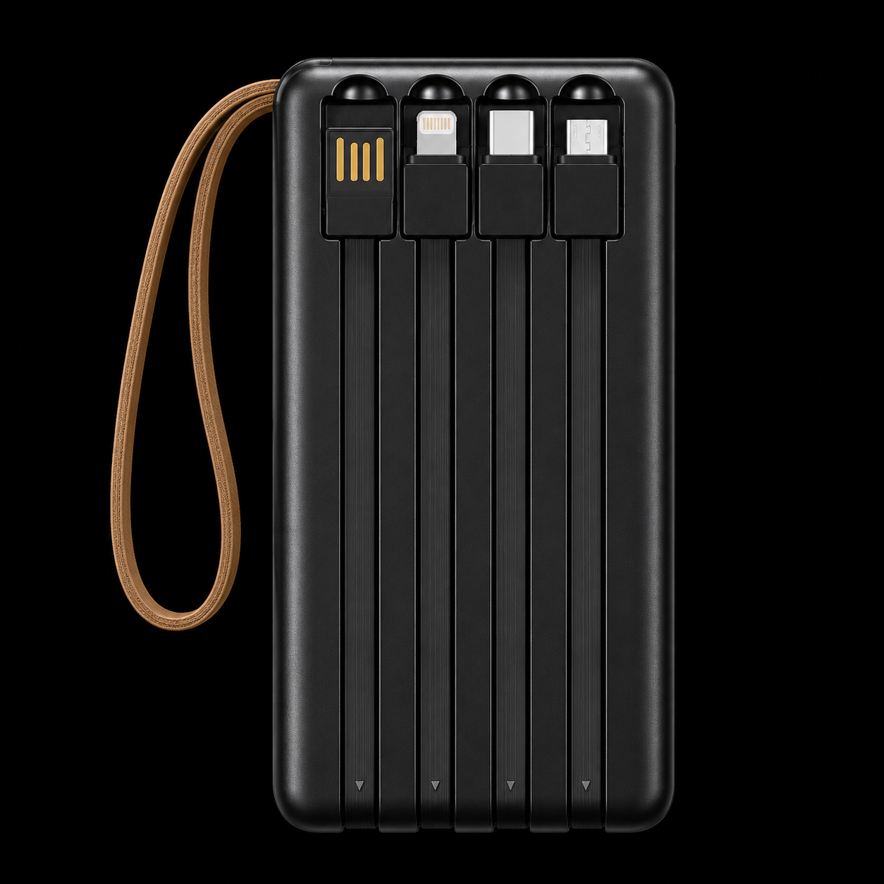Ezra 10,000Mah 10W Power Bank With Cables
