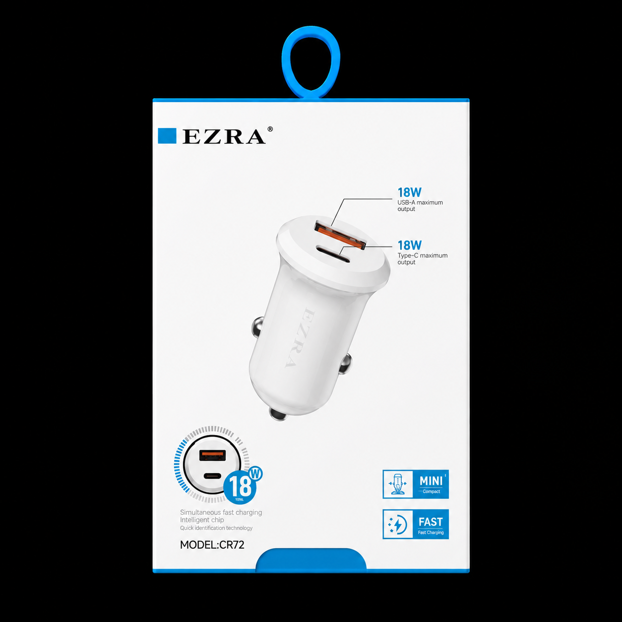 Ezra Car Charger 18W