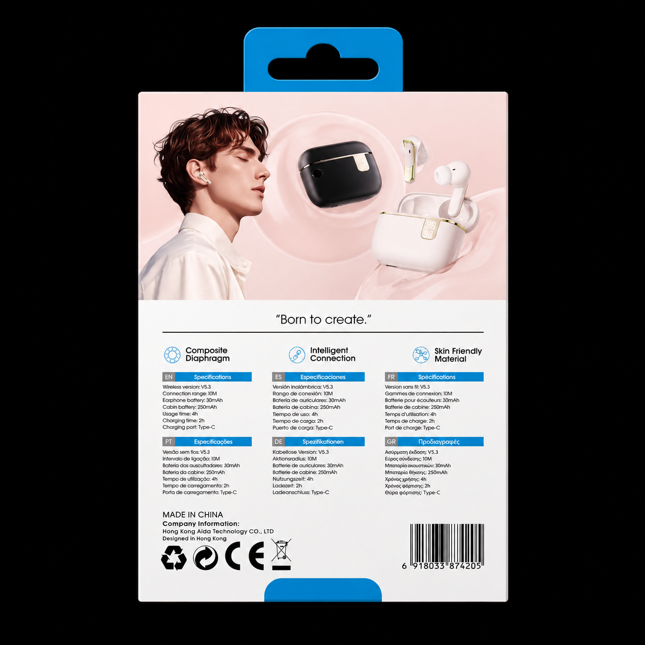 Ezra Tws147 Wireless Earbuds