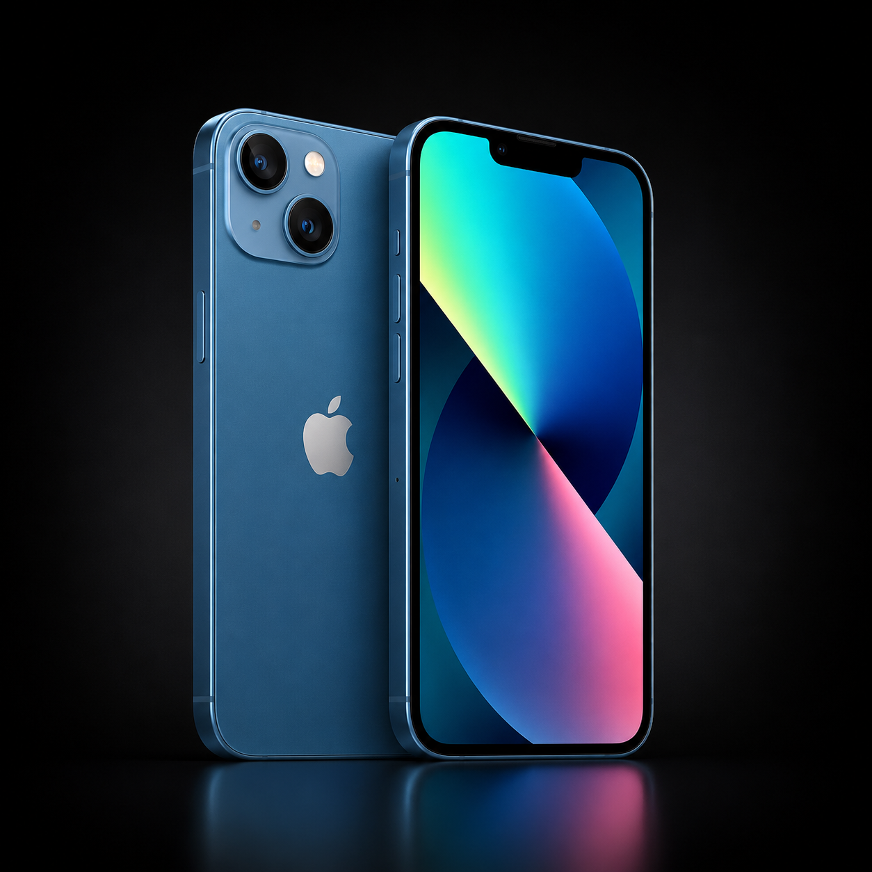 Refurbhised Fair Apple iPhone 13 - 128GB (BLUE)