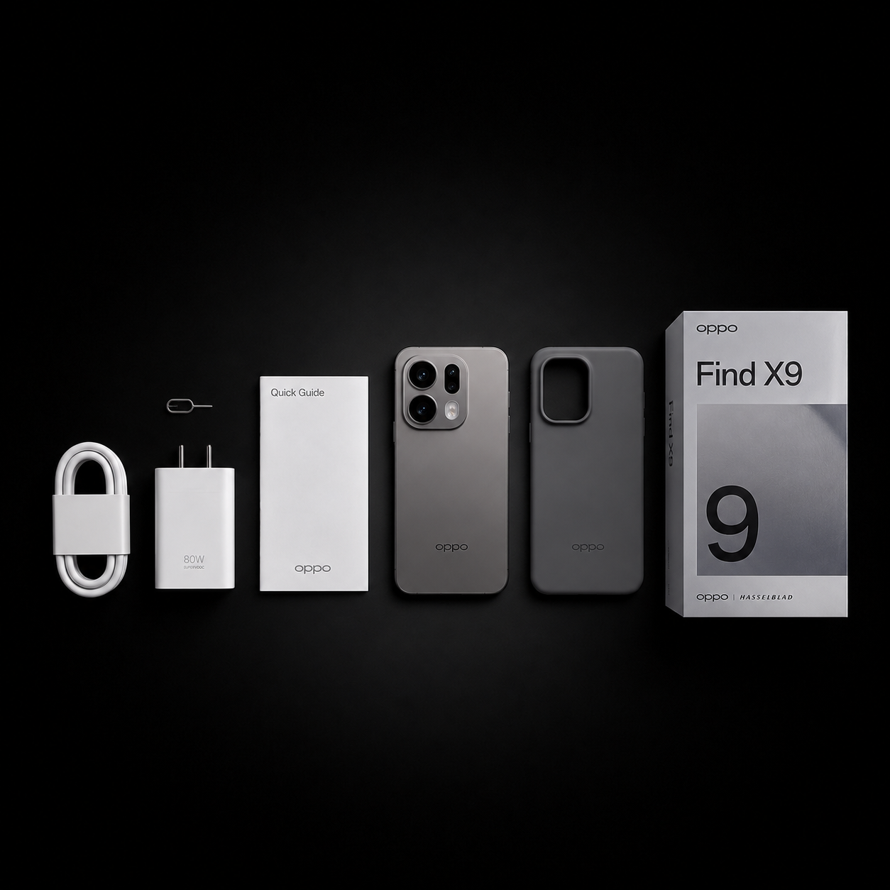 Openbox Oppo Find X9 12/256 GB (TITANIUM GRAY)