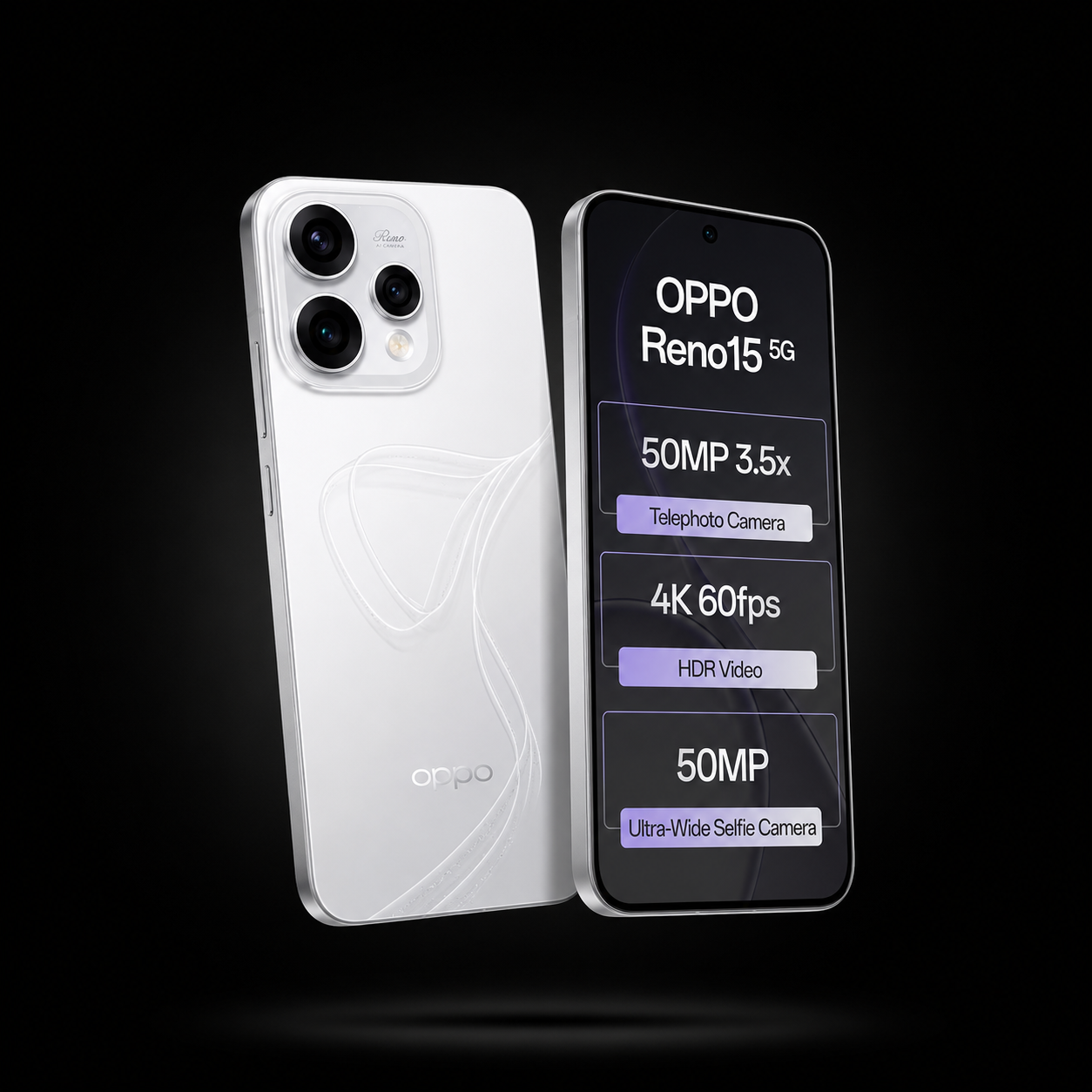 Openbox Oppo Reno 15 8/256 GB (WHITE)