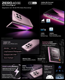Preowned Infinix Zero 40 - 12/256GB (VIOLET GARDEN)