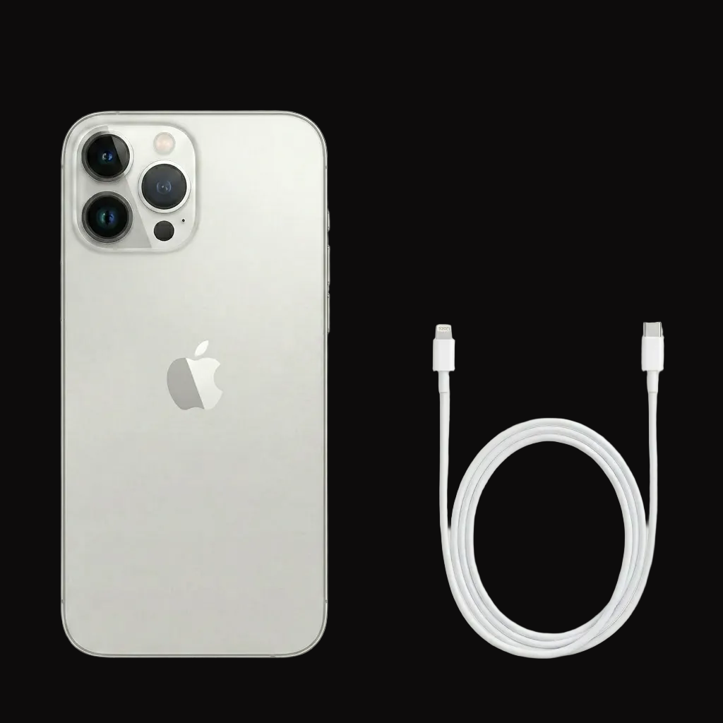 Refurbished Excellent Apple iPhone 13 Pro Max - 128GB (WHITE)