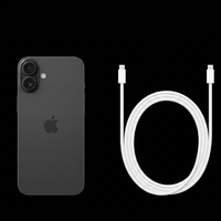 Preowned Excellent Apple iPhone 16 - 128GB (BLACK)