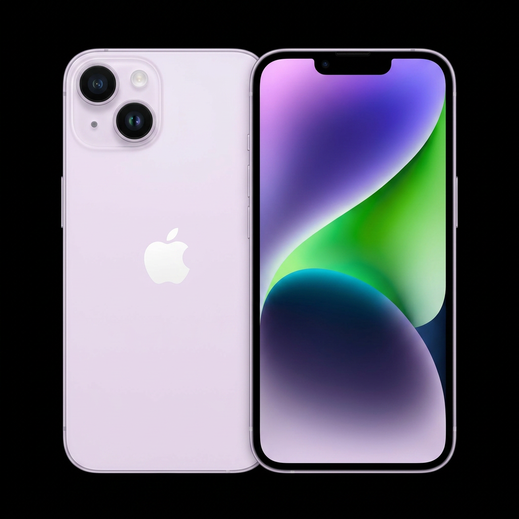 Refurbished Excellent Apple iPhone 14 - 256GB (PURPLE)