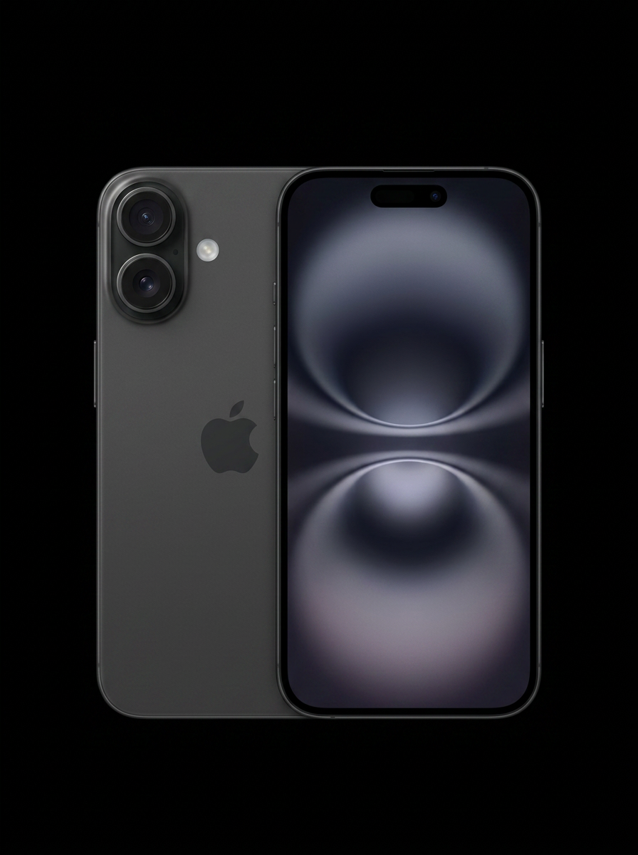 Refurbised Apple iPhone 16 (256GB) Black