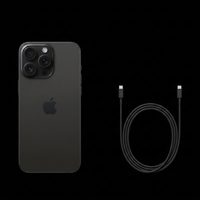 Refurbished Excellent Apple iPhone 15 Pro Max - 256GB (BLACK)