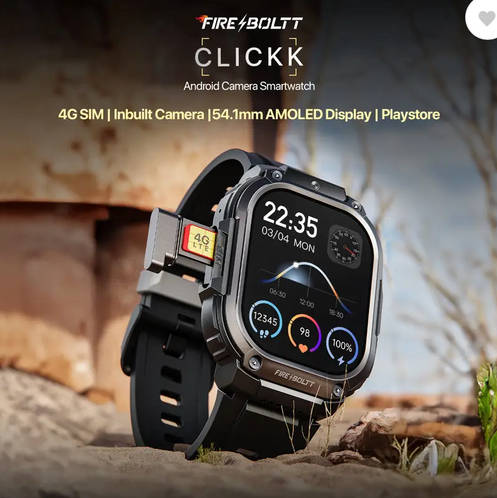 Openbox Fire⚡Boltt Click Smartwatch With Camera