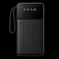 Ezra 10,000Mah 10W Power Bank With Cables