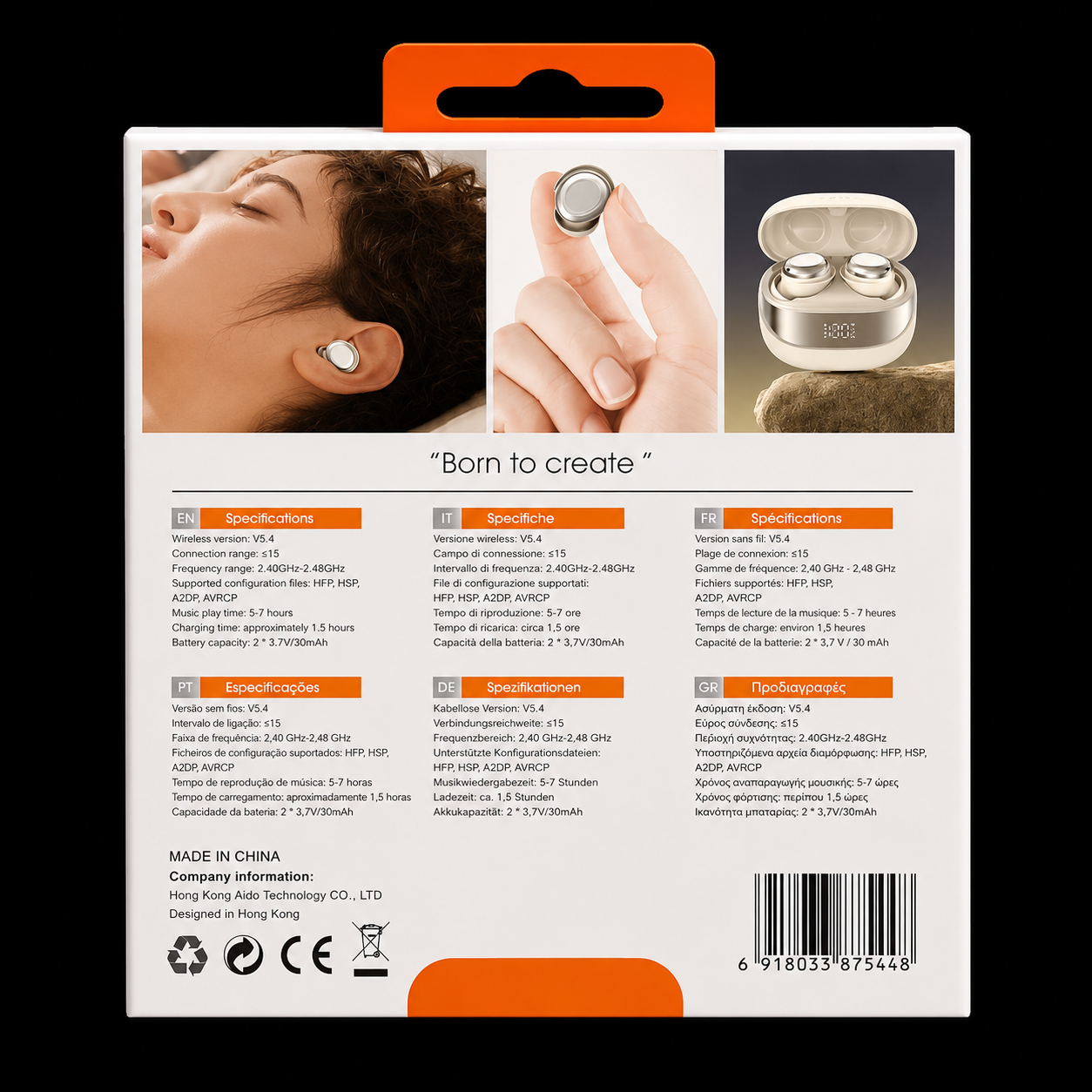 Ezra Tws138 Wireless Earbuds