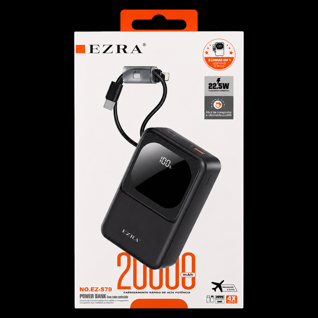 Ezra 20,000Mah 22.5W Power Bank