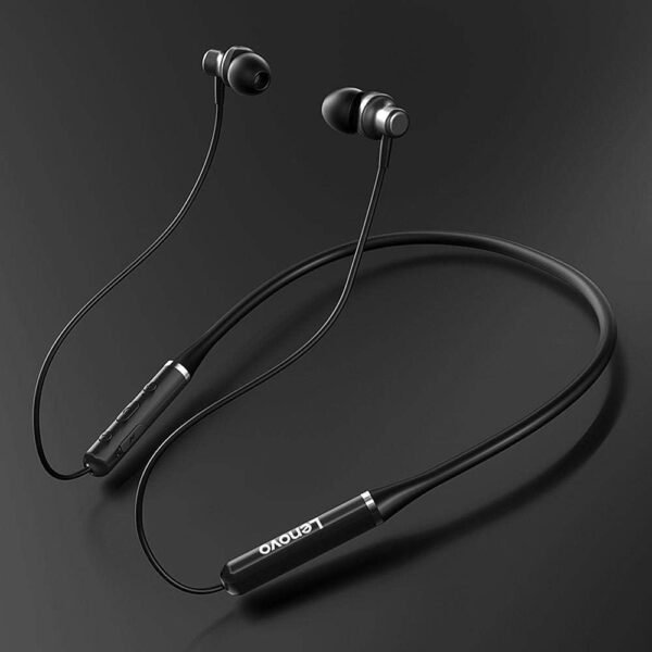 Openbox Lenovo HE05 Wireless Bluetooth 5.0 in-Ear Neckband Earphones with Mic