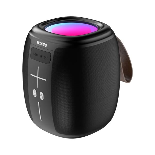 Openbox Wings Upbeat 301 Bluetooth Speaker with RGB Lights with Music sync, Mini Bluetooth Speaker with 5 Watt RMS Sound Output, Bluetooth 5.2 Wireless Speaker Upto 15 Hours Playtime