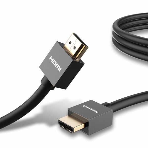 Openbox Honeywell HDMI Cable v2.0 with Ethernet, 3D/4K@60Hz Ultra HD Resolution, 2 Mtr, 18 GBPS Transmission Speed, High-Speed, Compatible with all HDMI Devices Laptop Desktop TV Set-top Box Gaming Console