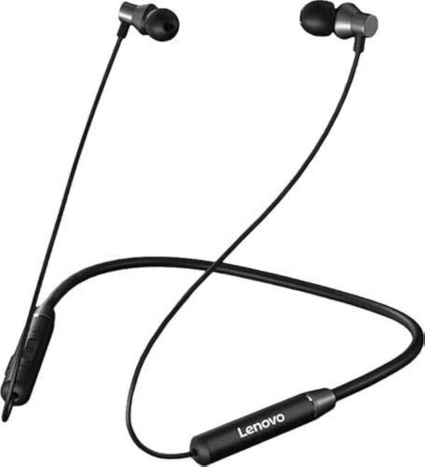 Openbox Lenovo HE05 Wireless Bluetooth 5.0 in-Ear Neckband Earphones with Mic