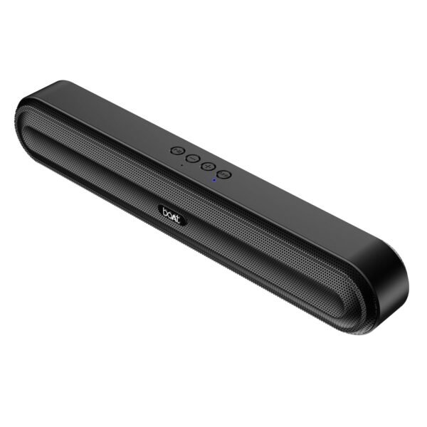 Openbox boAt Aavante Bar 490 10W Signature Sound, Dual Full-Range Drivers,7 HRS Battery, Built-in Mic,2.0 CH, TWS Feature,Multi Connect, Bluetooth Sound Bar, Soundbar Speaker