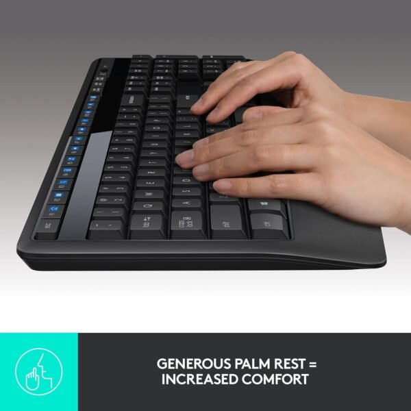 Openbox Logitech MK345 Wireless Keyboard and Mouse Set (Black)