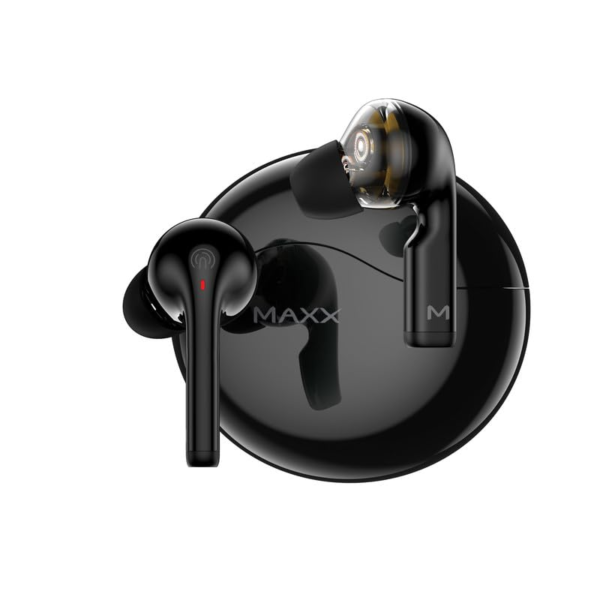 Maxx PX60 Pro Latest True Wireless Quad Driver Earbuds with Quick Connect,Upto 50Hrs Playtime,ASAP Charge 10 Min Use 180 Mins,IPX5,BT v5.3