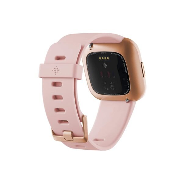 Openbox Fitbit Versa 2 Health & Fitness Smartwatch with Heart Rate, Music, Alexa Built-in, Sleep & Swim Tracking, Petal/Copper Rose