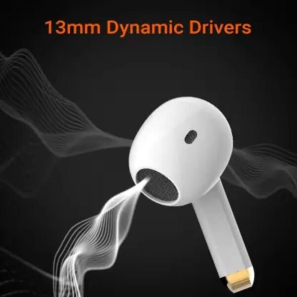 Openbox Fire-Boltt Fire Pods Ninja G301 Earbuds (White) - Image 2