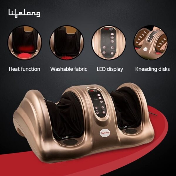 Lifelong Foot Massager Machine for Pain Relief with Kneading function - Image 3
