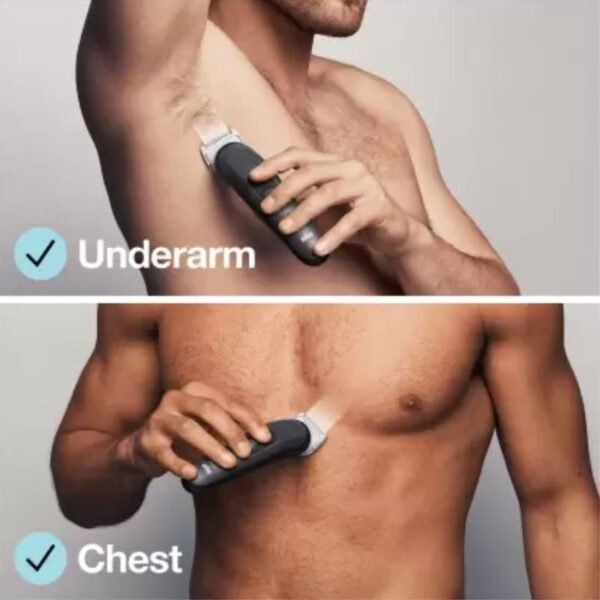 Braun Body Groomer 3 for Men from Gillette Manscaping Tool - Image 3