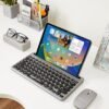 Openbox Amazon Basics Wireless Keyboard and Mouse Set with Bluetooth multiconnect (Grey) - Image 5