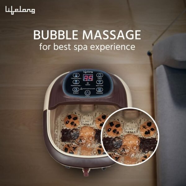 Lifelong LLM279 Foot Spa and Massager with Automatic Rollers - Image 5