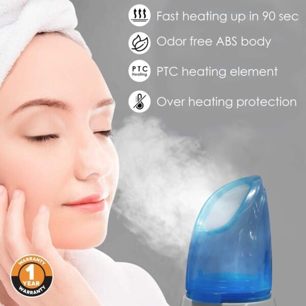 AGARO Aura Face Steamer with Facial mask and Nasal Mask - Image 6