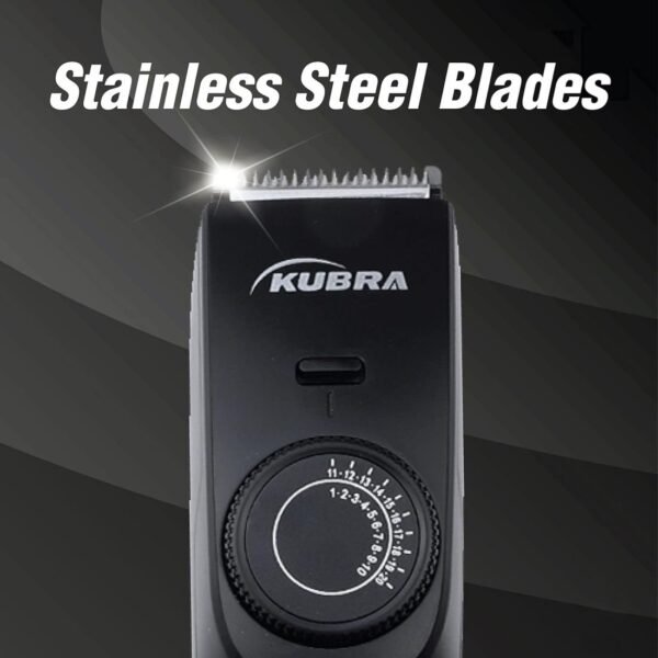 Openbox KUBRA KB-1088 40 Length Settings Rechargeable Trimmer 40 min Runtime 40 Length Settings - Image 6