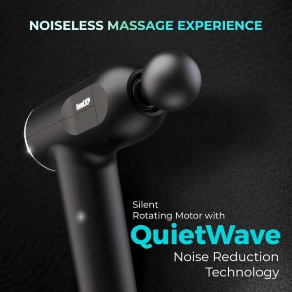 Lifelong Gun Massager Machine for Pain Relief (Black) - Image 7